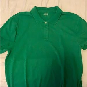 J. Crew flex, pique polo